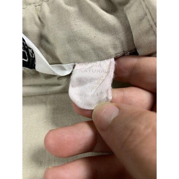 Vintage Woolrich Khaki Brown Tan Short Sleeve Button Up Mens Shirt Sz XL - Picture 7 of 7